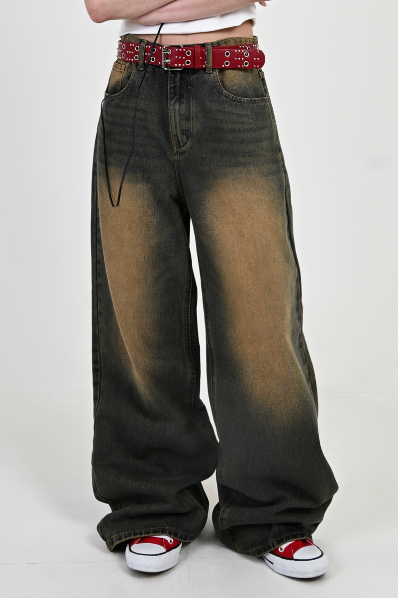 10日以内お届け】ウォッシュドバギーパンツ L0978 10日以内お届け】ウォッシュドバギーパンツ L0978