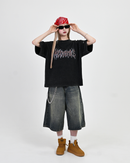 【10日以内お届け】バンブーデニムショーツ L2120