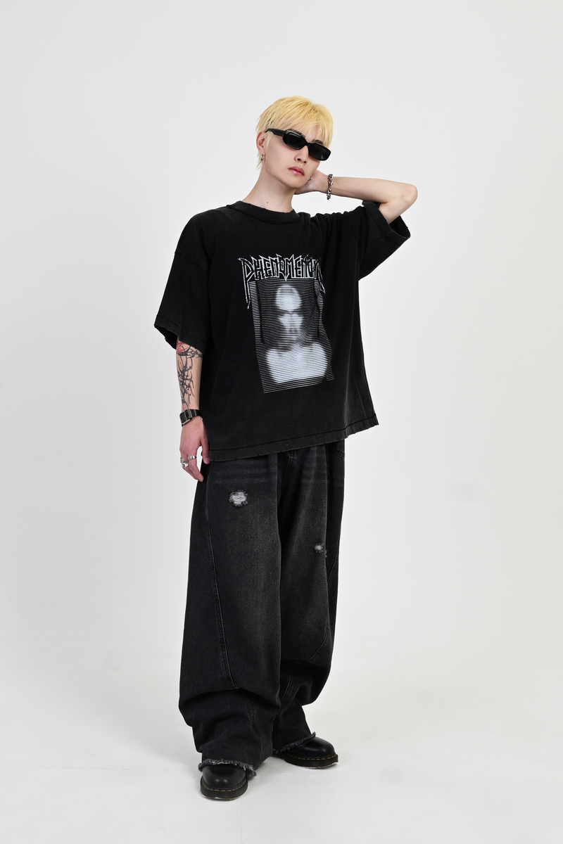 【10日以内お届け】ウォッシュドグラフィックT L2104