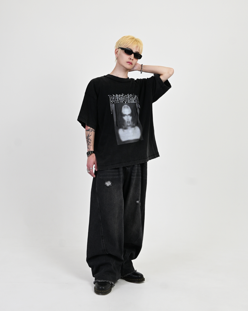【10日以内お届け】ウォッシュドグラフィックT L2104