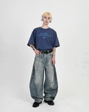 【10日以内お届け】カジュアルダメージバルーンデニム L2079