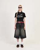 【10日以内お届け】バンブーデニムショーツ L2120