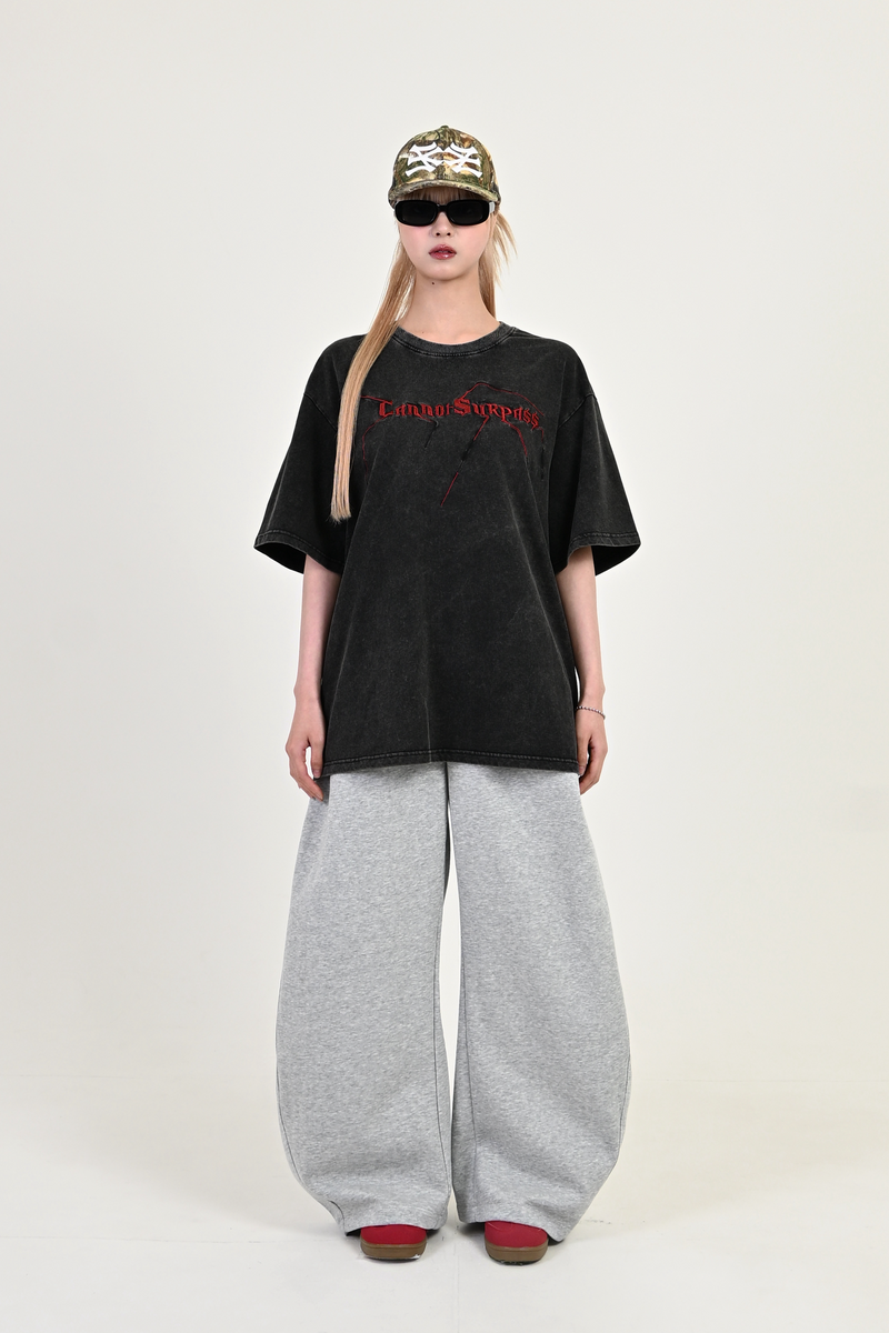 10日以内お届け】 ウォッシュドヴィンテージビッグTシャツ L1119