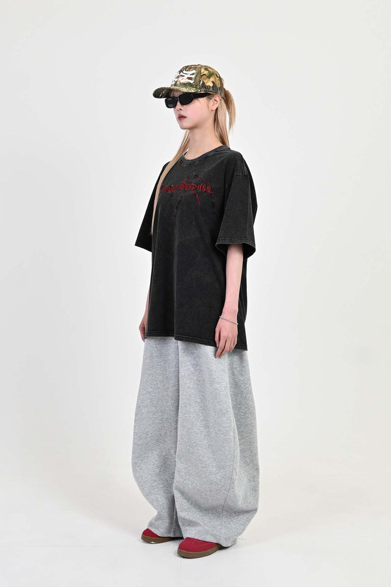 7日以内お届け】ウォッシュドヴィンテージビッグTシャツ L1119