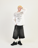 【10日以内お届け】バンブーデニムショーツ L2120