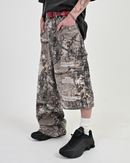 【10日以内お届け】 リアルツリーダメージ2WAYパンツ L2058