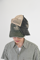 【10日以内お届け】ウォッシュドメッシュキャップ L2024