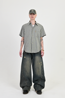 【10日以内お届け】 ウォッシュドカジュアルデニム L0959