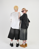 【10日以内お届け】バンブーデニムショーツ L2120