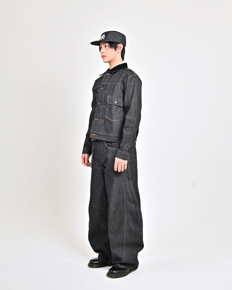 【予約販売】リジットバルーンデニム L2156