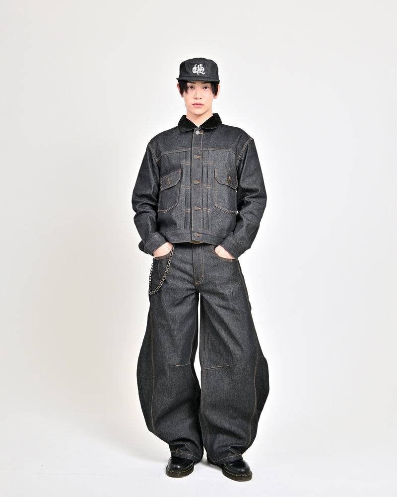 【予約販売】リジットバルーンデニム L2156