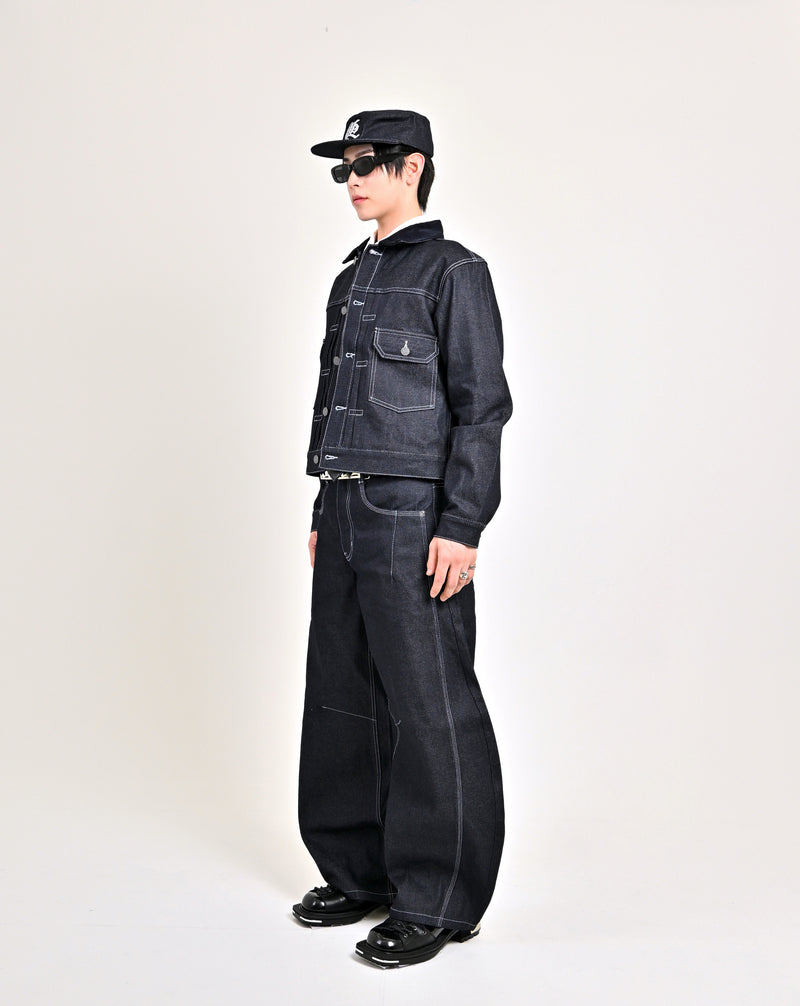 【予約販売】リジットバルーンデニム L2156