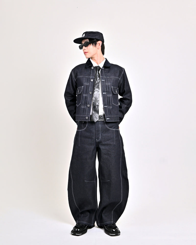 【予約販売】リジットバルーンデニム L2156