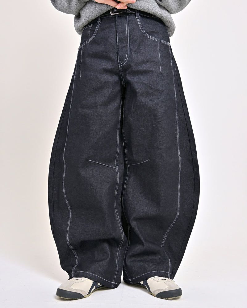 【予約販売】リジットバルーンデニム L2156