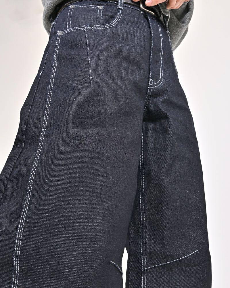 【予約販売】リジットバルーンデニム L2156