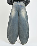 【10日以内お届け】バルーンダメージデニム L2177