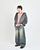 【10日以内お届け】バルーンダメージデニム L2177