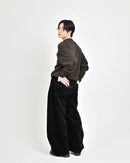 【10日以内お届け】ウールブレンドヘンリーネックニット L2143