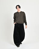 【10日以内お届け】ウールブレンドヘンリーネックニット L2143