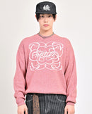 【10日以内お届け】 クルーネックメランジニット L2144