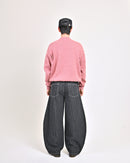 【10日以内お届け】 クルーネックメランジニット L2144