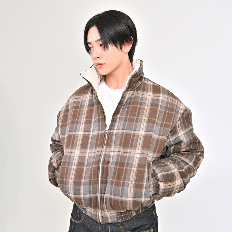 【9/27 20:00発売開始】リバーシブルチェックアウター L2142