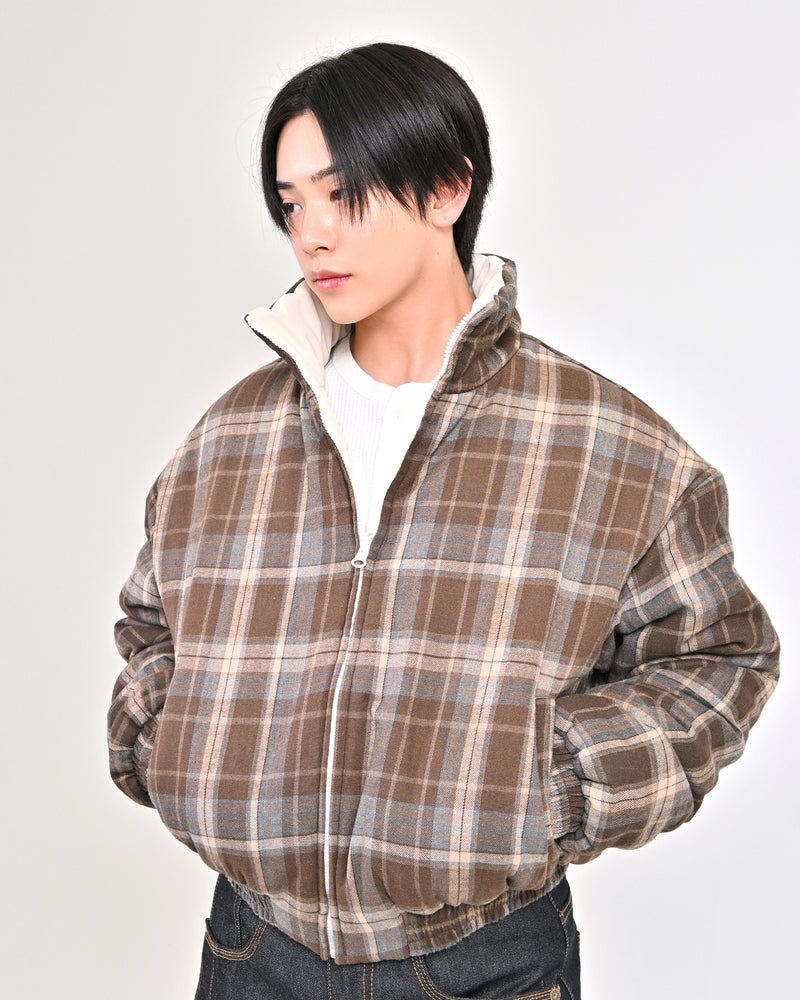 【9/27 20:00発売開始】リバーシブルチェックアウター L2142