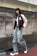 【10日以内お届け】カジュアルダメージバルーンデニム L2079