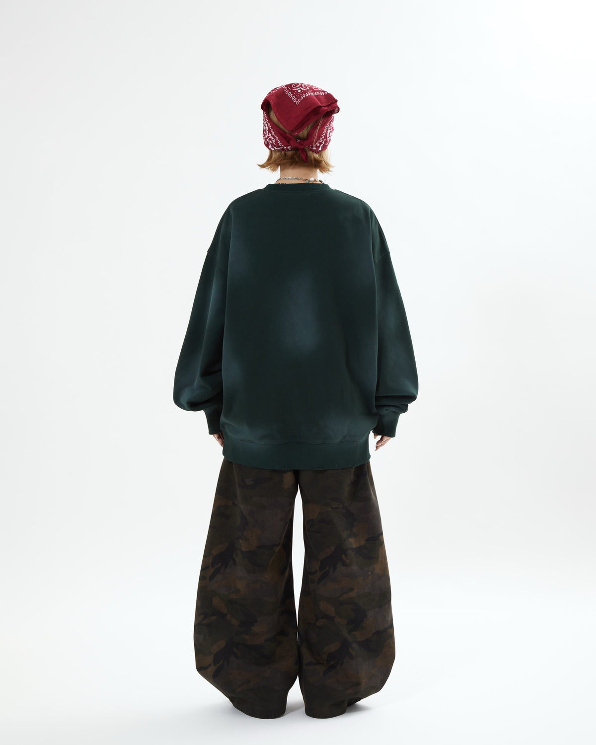 10日以内お届け】カモフラバルーンスウェット L2203