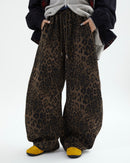 【10日以内お届け】レオパードバルーンスウェット L2204