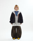 【10日以内お届け】レオパードバルーンスウェット L2204