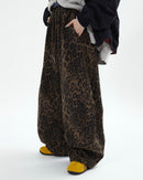 【10日以内お届け】レオパードバルーンスウェット L2204