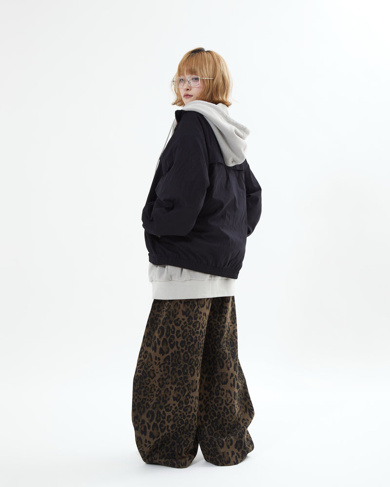 【予約販売】レオパードバルーンスウェット L2204