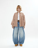 【10日以内お届け】ウォッシュドステッチバルーンデニム L2090