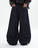 【10日以内お届け】パネルステッチデニム L2200