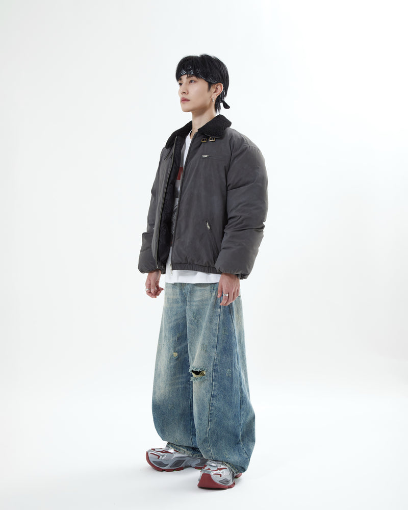 【予約販売】スモーキー2WAYボアジャケット L2136