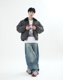 【10日以内お届け】スモーキー2WAYボアジャケット L2136