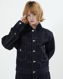 【10日以内お届け】コーデュロイカラーリジットデニムジャケット L2155