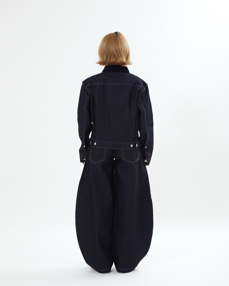 【10日以内お届け】リジットバルーンデニム L2156