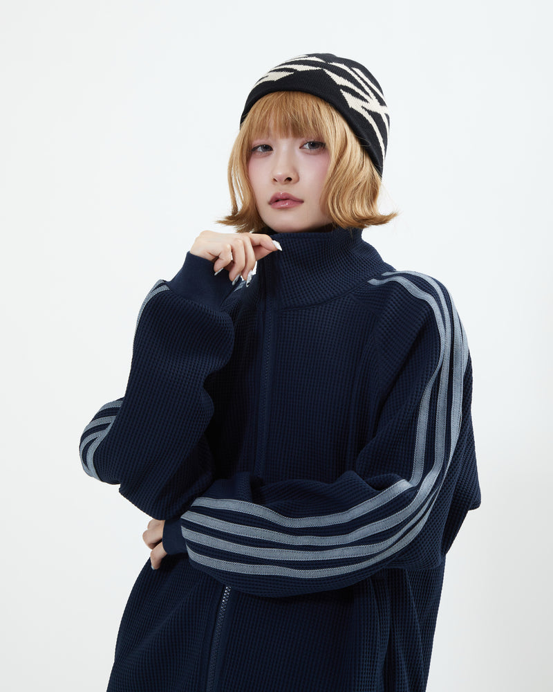 【10日以内お届け】ワッフルトラックジャケット L2161