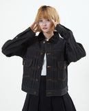 【10日以内お届け】コーデュロイカラーリジットデニムジャケット L2155