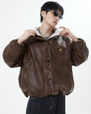 【10日以内お届け】リバーシブルPUレザージャケット L2084