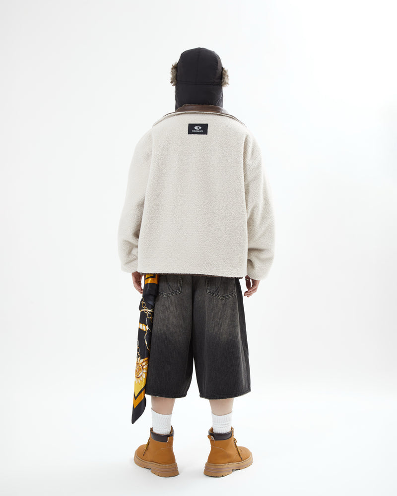 【予約販売】リバーシブルPUレザージャケット L2084