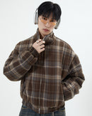 【10日以内お届け】リバーシブルチェックアウター L2142