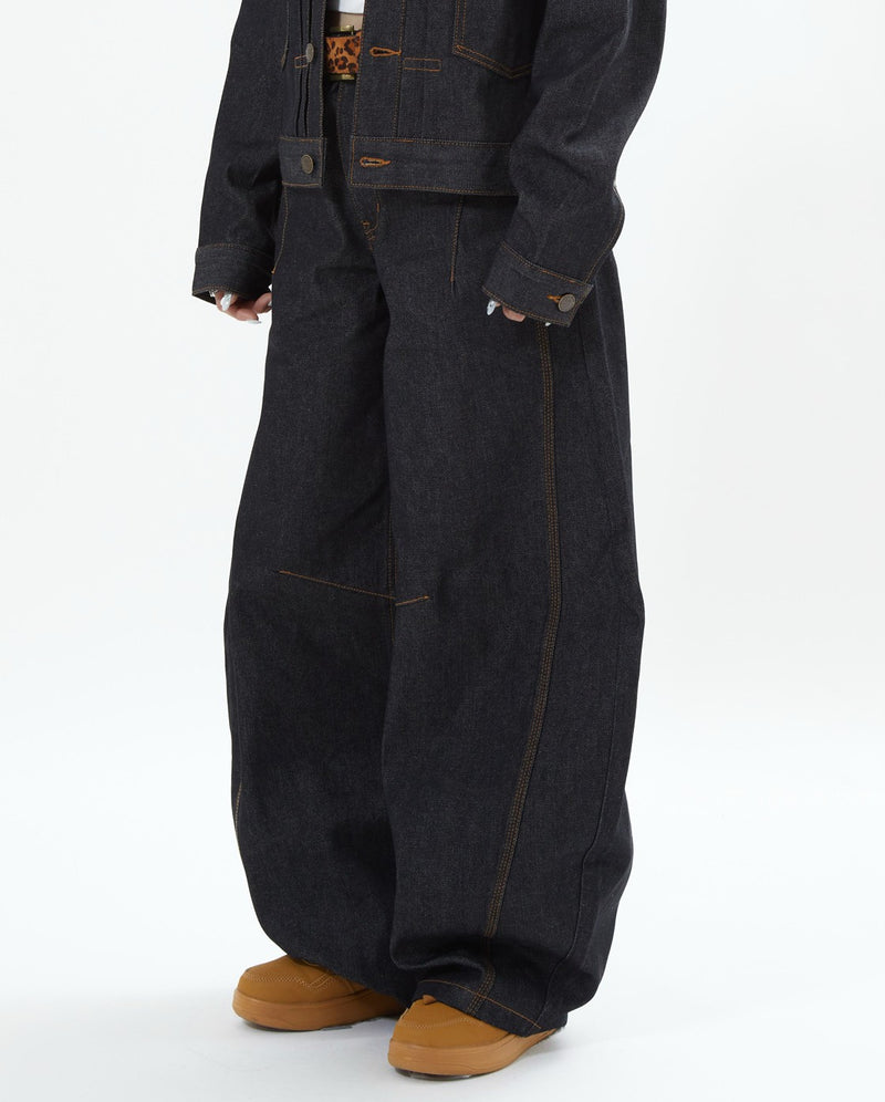 【10日以内お届け】リジットバルーンデニム L2156