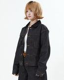 【10日以内お届け】コーデュロイカラーリジットデニムジャケット L2155