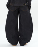 【10日以内お届け】リジットバルーンデニム L2156