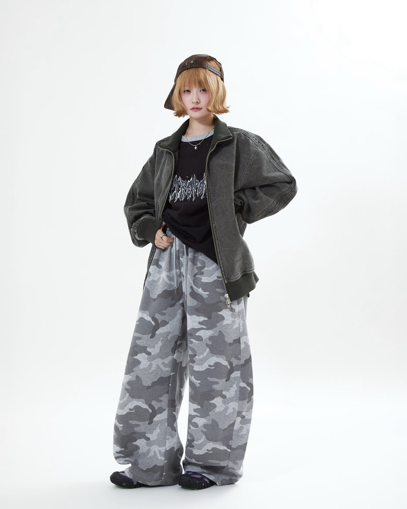 【予約販売】カモフラバルーンスウェット L2203