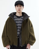 【10日以内お届け】リバーシブルPUレザージャケット L2084