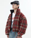 【10日以内お届け】リバーシブルチェックアウター L2142